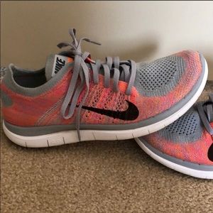 Nike Free Flyknit 4.0 freestyle, sz 8.